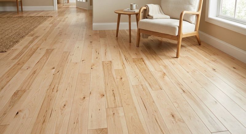 Birch Floor Installation in Boston, MA