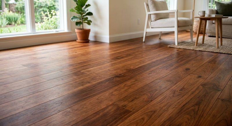 Cherry Floor Installation in Halifax, MA