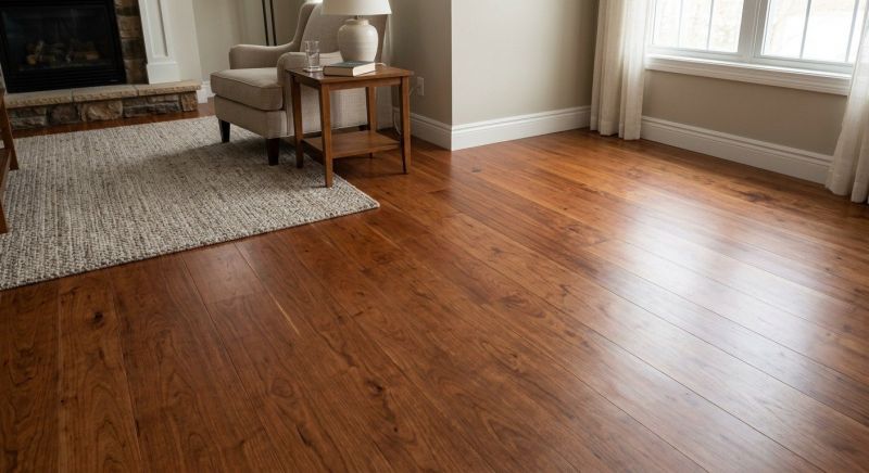 Cherry Floor Installation in Hopkinton, MA