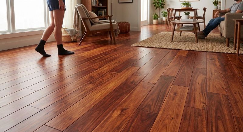 Cherry Floor Installation in Medway, MA