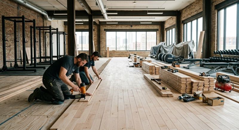 Hardwood Floor Installation in Burlington, MA