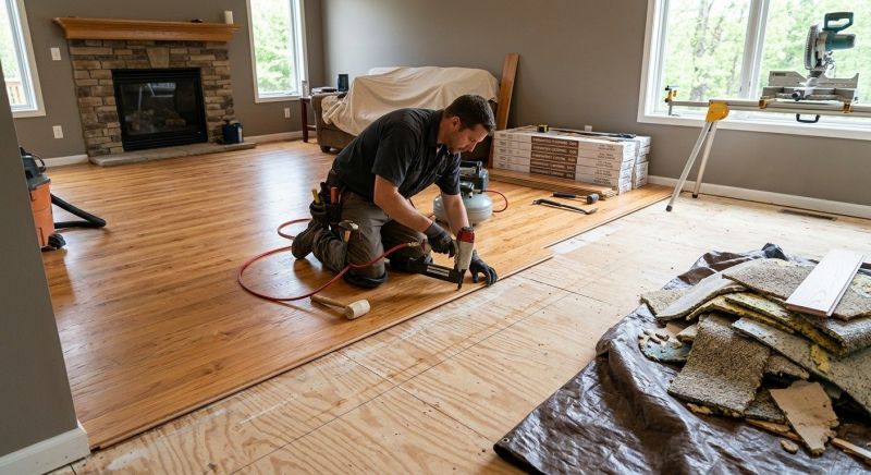 Hardwood Floor Installation in East Weymouth, MA