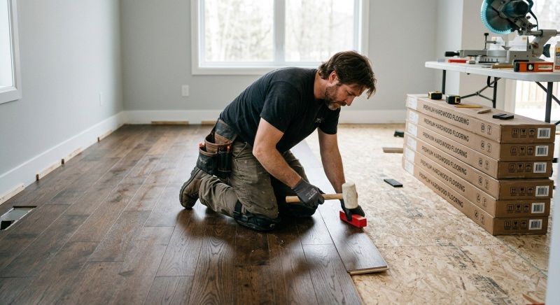 Hardwood Floor Installation in Hanson, MA