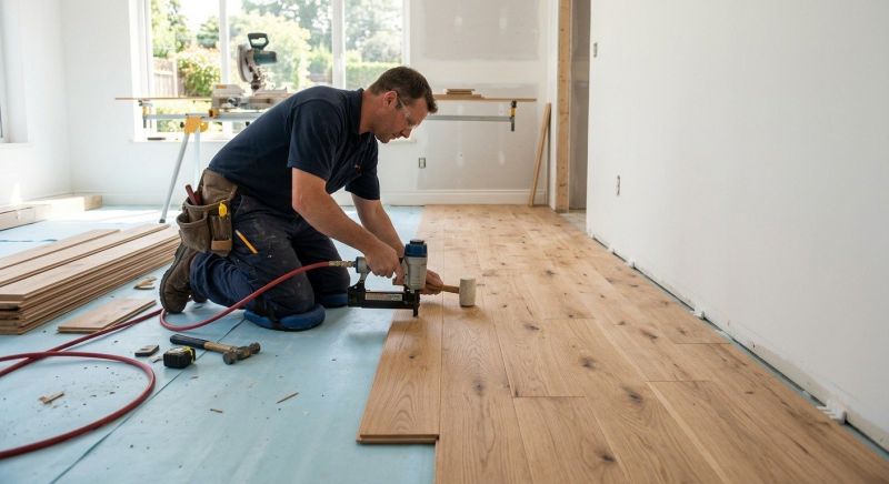 Hardwood Floor Installation in Hopkinton, MA