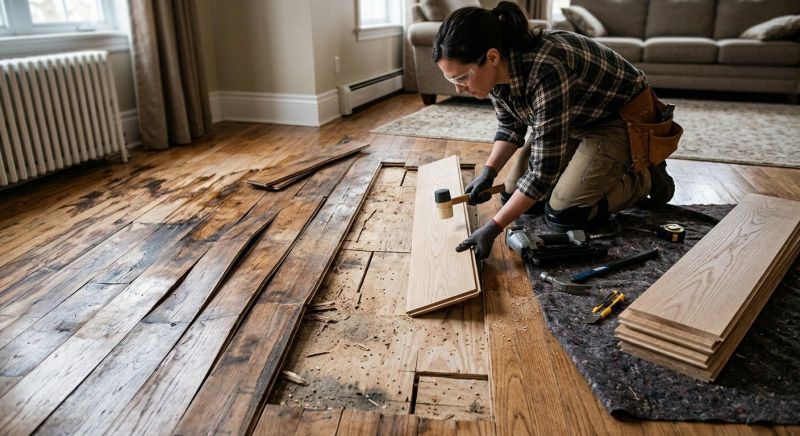 Hardwood Installation in Marlborough, MA