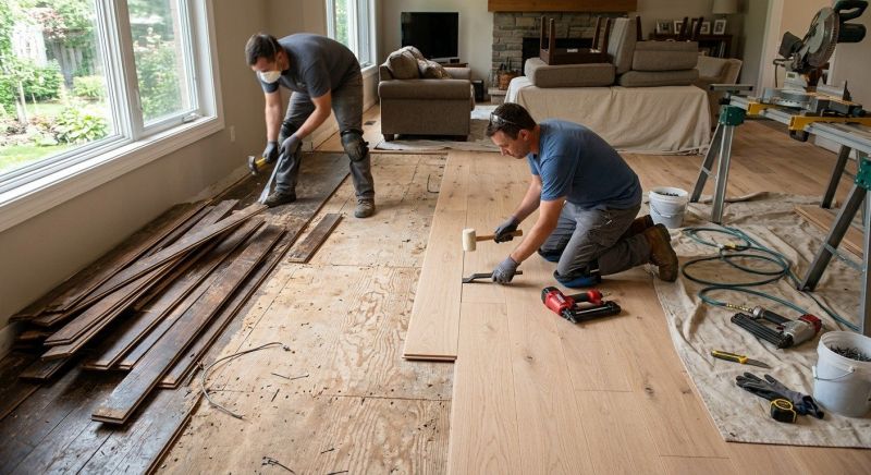 Hardwood Replacement in Lexington, MA