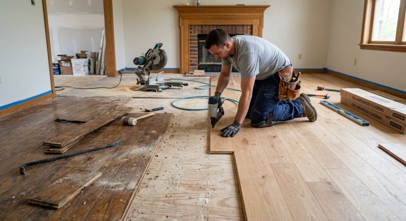 Hardwood Replacement in Walpole, MA