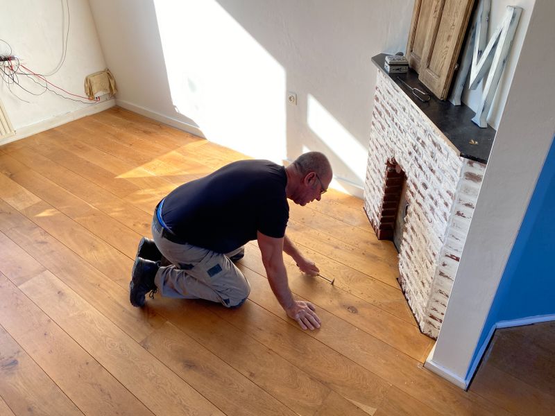 Pine Floor Installation in Boston, MA