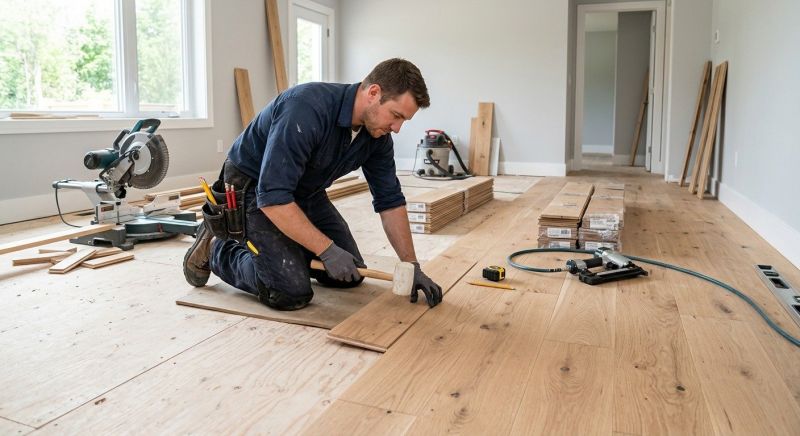 Wood Floor Replacement in Beverly, MA