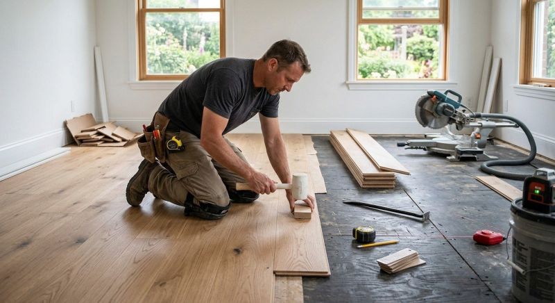 Wood Flooring Installation in Avon, MA