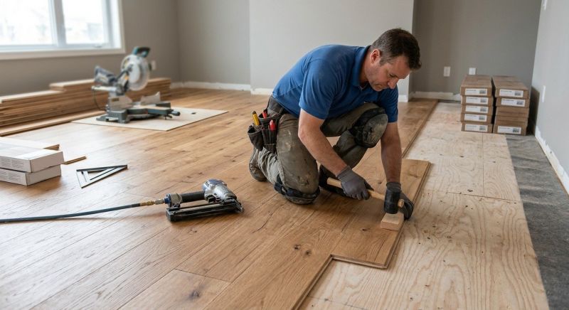 Wood Flooring Installation in Chestnut Hill, MA