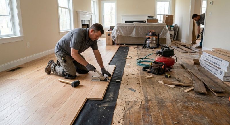 Wood Flooring Installation in East Weymouth, MA