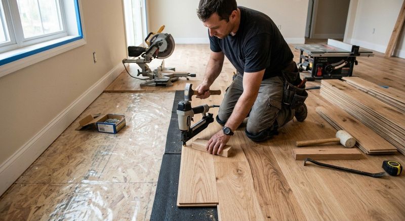 Wood Flooring Installation in Hanson, MA