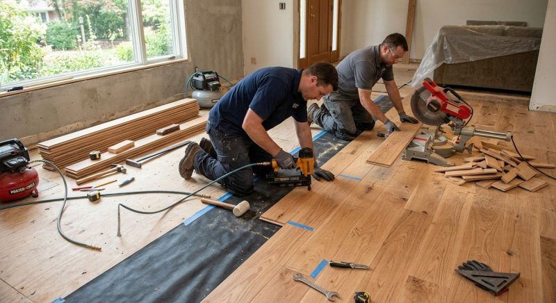 Wood Flooring Installation in Hyde Park, MA