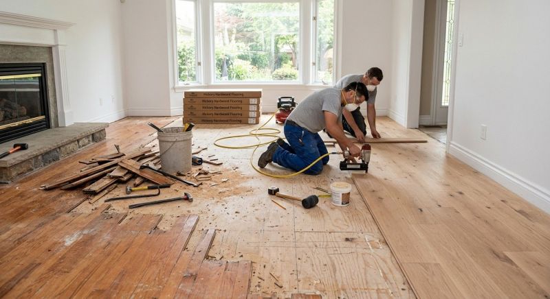 Wood Flooring Replacement in Middleton, MA